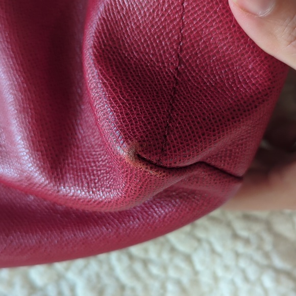 Coach Taxi tote in Red - Picture 5 of 10